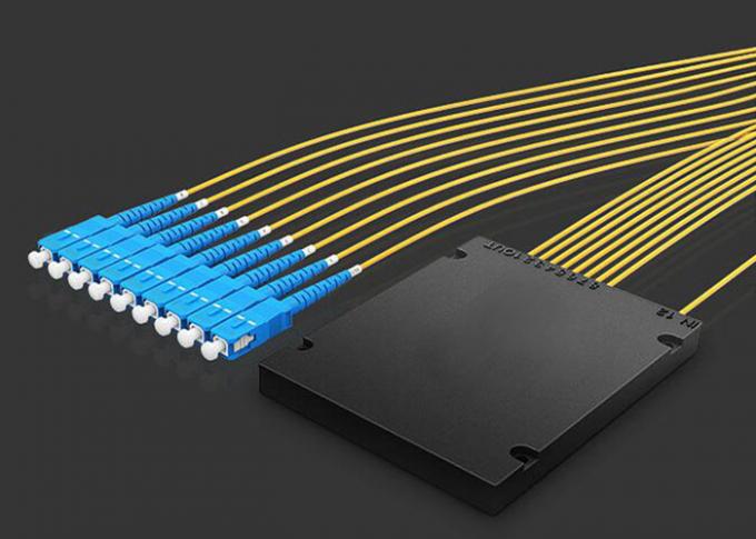 فقدان إدخال منخفض ، أنبوب PDL 1 * 8 PLC ABS منخفض ، 2.0 مم ، كابل 1M ، موزع الألياف البصرية