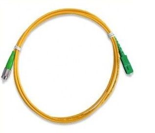 SC / APC to FC / APC الألياف البصرية البلوز ، SC إلى FC Sm Sx الألياف البصرية التصحيح الحبل / كابل