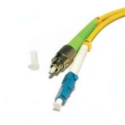 FC / APC - LC / UPC سلك التصحيح البصري البسيط المفرد ، كورنينج G657 كابل الألياف البصرية