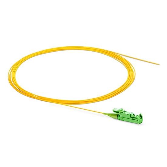 E2000 APC الألياف البصرية جديلة PVC LSZH 0.9MM للاتصالات