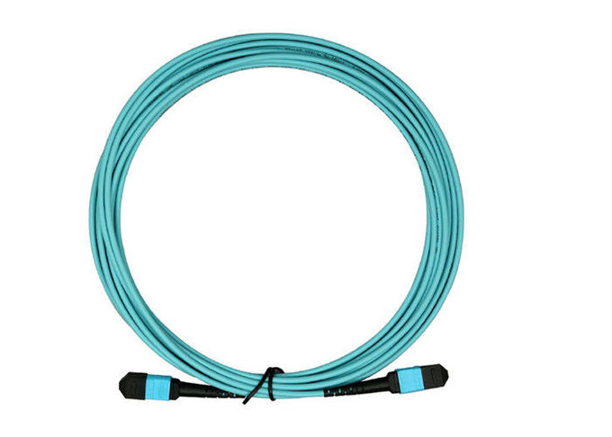 OM3 50/125 MPO Patch Cord، Multicode MPO Trunk Cable for FTTX Network