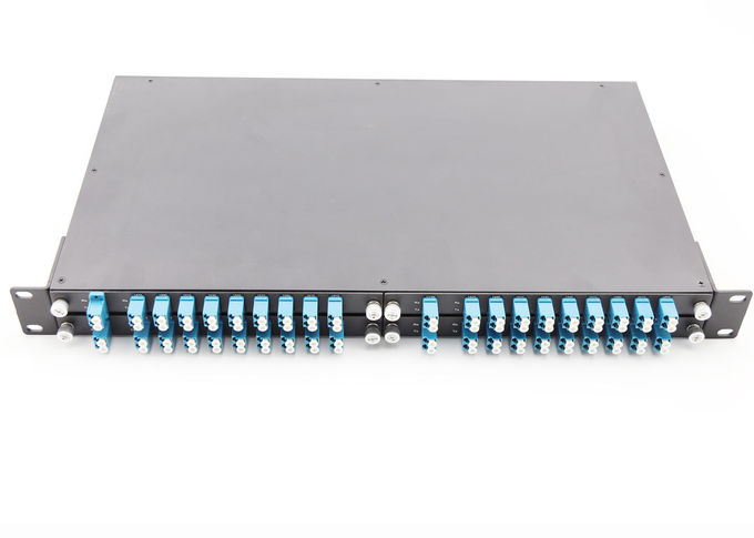 1470 ~ 1610nm حامل رف مضاعف CWDM أربعة في واحد مع منفذ UPG