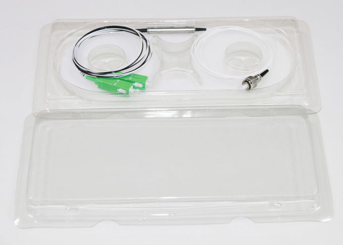 FWDM TX 1550nm CWDM جهاز 20dB عزل أنبوب معدني لرصد الخط