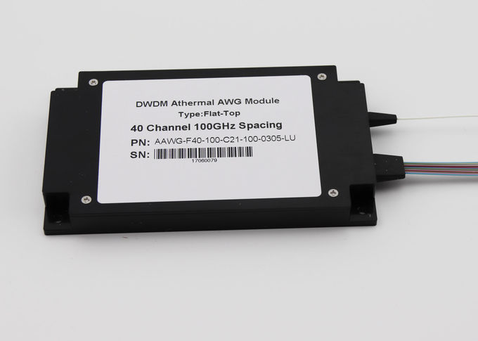 ماكس IL 5.0dB DWDM معدد 40Ch AAWG ABS صندوق ل 5 G الجبهة المدى / مركز البيانات