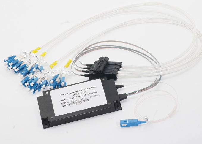 ماكس IL 5.0dB DWDM معدد 40Ch AAWG ABS صندوق ل 5 G الجبهة المدى / مركز البيانات