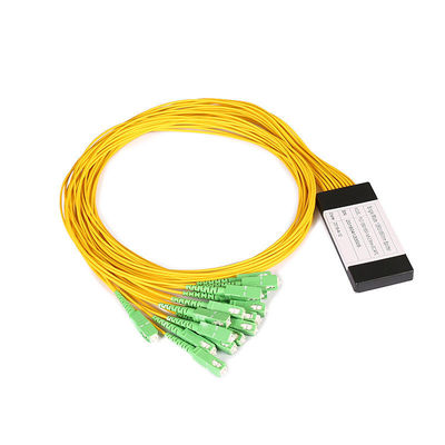 الصين SC / APC 1x16 Plc Splitter ، G657A طول الإشارة البصرية الفاصل 1310nm / 1550nm المزود