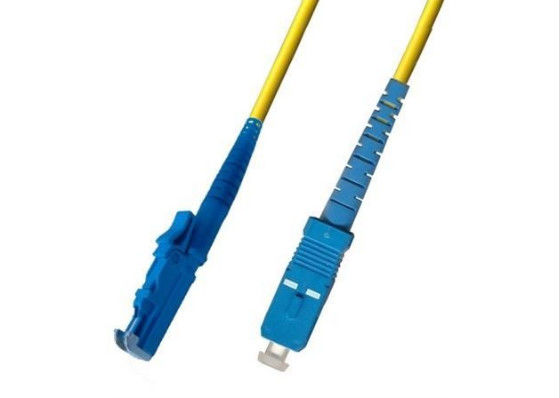 الصين 0.2dB Sc Apc Patch Patch، SC / UPC - E2000 / UPC G652D / G657A Cable Patch Cord المزود