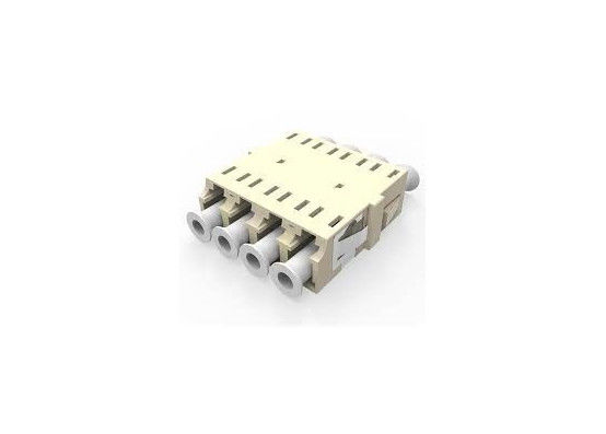 الصين 4 - كور LC UPC الألياف البصرية موصلات المتعدد OM2 50/125 محاذاة عالية الدقة المزود