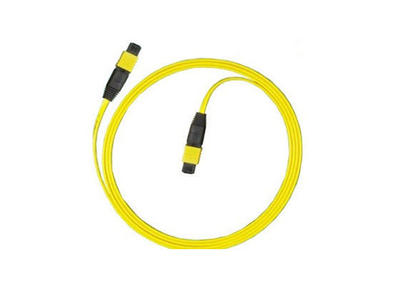 الصين SM 24 Core Mpo Mtp Patch Cord، Fan Out Duplex Patch Cord لشبكات الكيبل التلفزيوني / الكمبيوتر المزود
