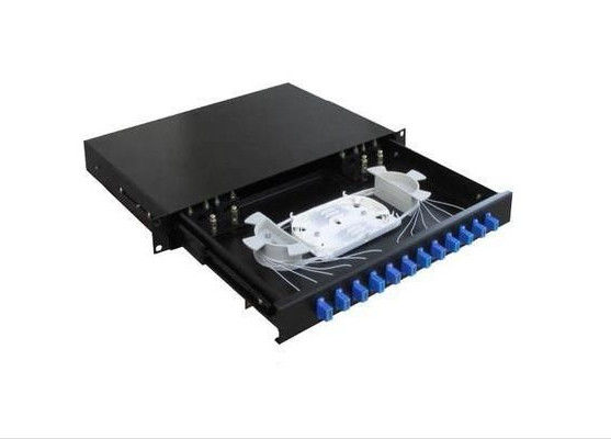 الصين ABS 24 ميناء FBT المقرنة ODF مربع التوزيع ل LAN / WAN كابل تخصيص اللون المزود