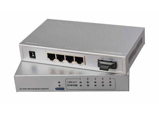 الصين MDI / MDIX شبكة الألياف البصرية التبديل متعدد الوضع IEEE802.3X نموذج SM / MM معدل البيانات المزود
