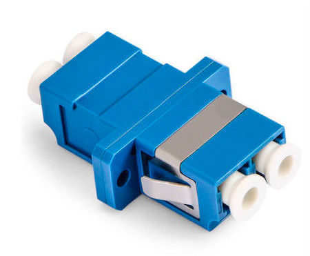المزدوج LC - LC الألياف البصرية محول أنثى إلى أنثى مع M2 * 6MM برغي المزود