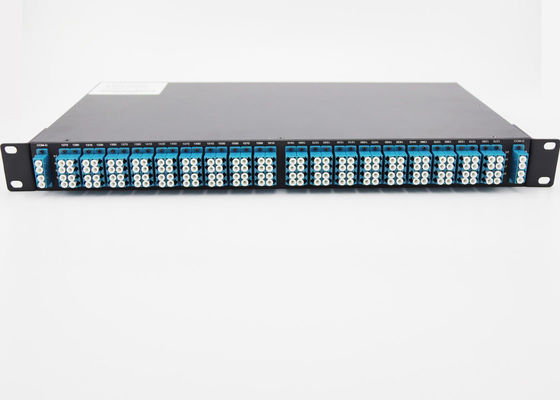 1270 - 1610NM 18Ch مسك الغزال Demux Cwdm عزل عالية لشبكة العمود الفقري المزود