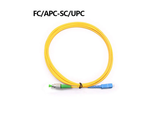 3M PVC دوبلكس تصحيح الحبل ، الألياف التصحيح الحبل الشوري إلى Lc - 40 - 85 درجة مئوية نطاق التشغيل درجة الحرارة المزود