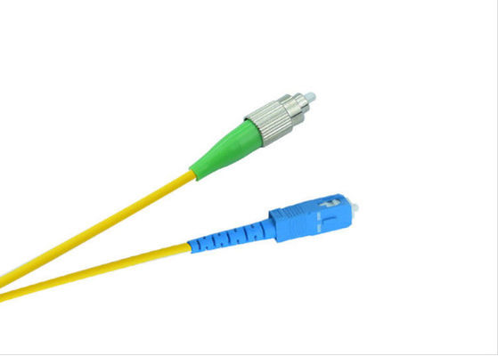 3M PVC دوبلكس تصحيح الحبل ، الألياف التصحيح الحبل الشوري إلى Lc - 40 - 85 درجة مئوية نطاق التشغيل درجة الحرارة المزود