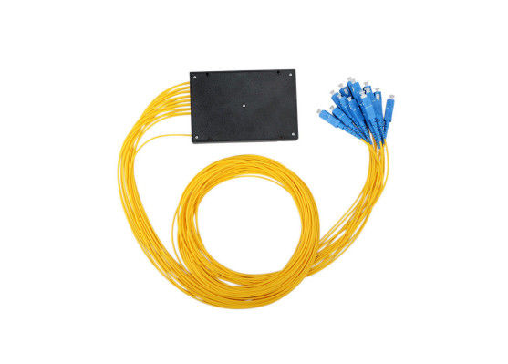 1/16 الطريق FTTH الكابلات البصرية الفاصل ، حزمة مربع ABS الفاصل الحبل البصري لمعدات الاختبار المزود