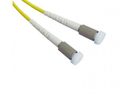 0.9mm موصل الألياف البصرية كابل Lc ، موصل النحاس مطلي بالنيكل Lc دوبلكس الألياف المزود