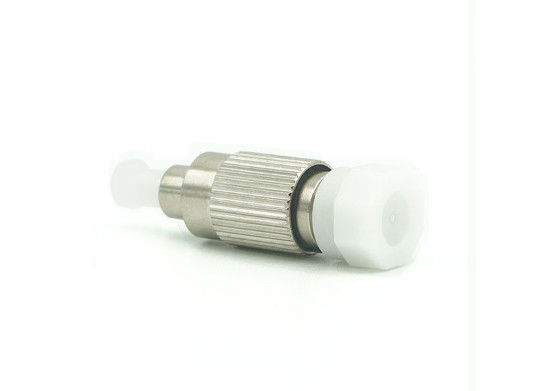 FC UPC الألياف البصرية المخفف 10dB ثابت شفة واحدة الأساسية 1260 - 1620nm الطول الموجي المزود