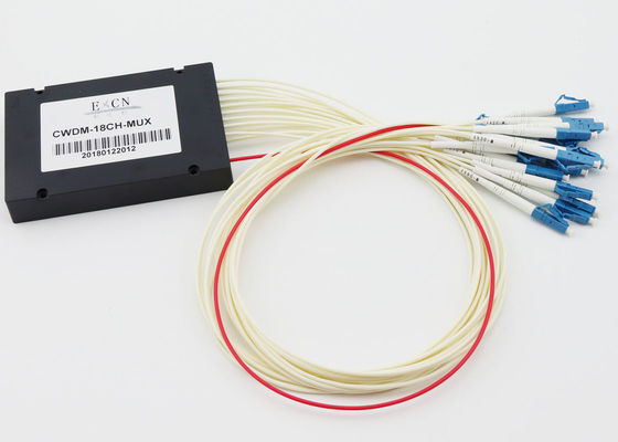 الموثوقية العالية Mux Demux Cwdm ، الوحدة النمطية CWDM 4Ch / 8Ch / 18 Ch مع موصلات LC المزود
