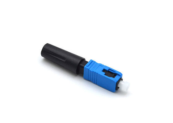 50MM الأزرق الميدان الجمعية موصل وضع واحد لل FTTB / FTTH 250 - 900um القطر المزود